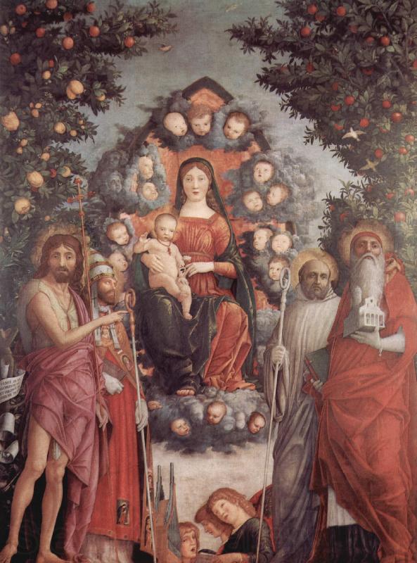 Andrea Mantegna Trivulzio Madonna France oil painting art